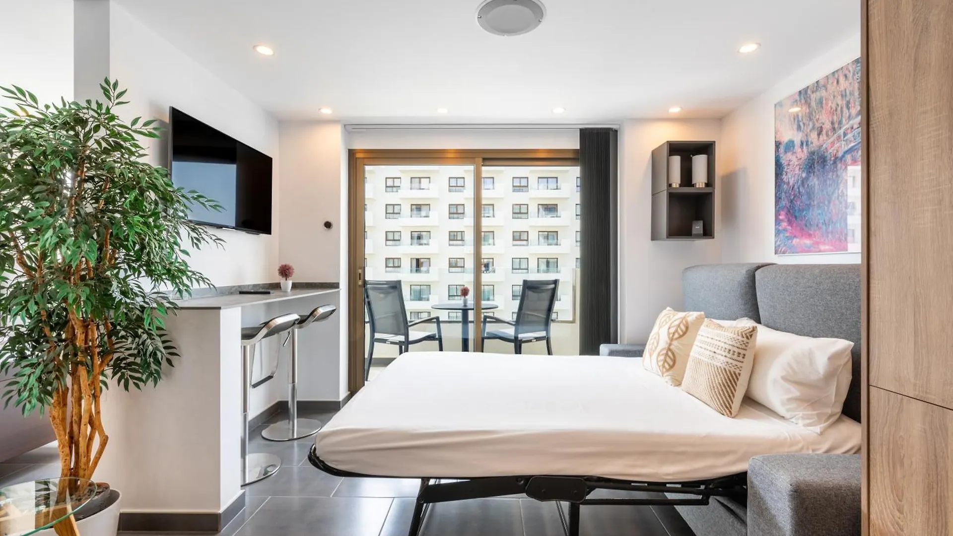 아파트 Wintowinrentals Executive Apt In Ocean House Complex 토레몰리노스